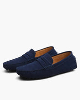 Suede Driver Loafers